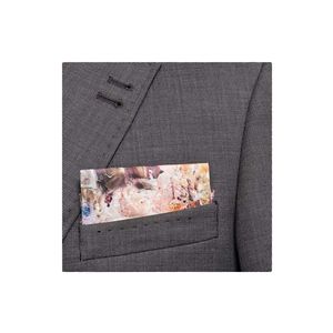 Patrón de acuarela multicolor Doblado Listo para usar Bolsillo Solapa Blazer Pañuelo - Product Image 1