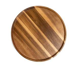 Soporte de pastel de madera grabado con logotipo personalizado, artículo de regalo de gran venta para bodas, aniversarios y eventos corporativos - Product Image 2