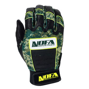 New Arrival Custom Brand Adult Baseball & Batting Gloves with Spandex/Polyester Material Custom Colors - Product Image 1