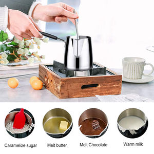 Barista-Jarra <span class=keywords><strong>de</strong></span> metal <span class=keywords><strong>de</strong></span> acero inoxidable para espumar, accesorios, 350ml, 600ml, 1000ml - Product Image 4