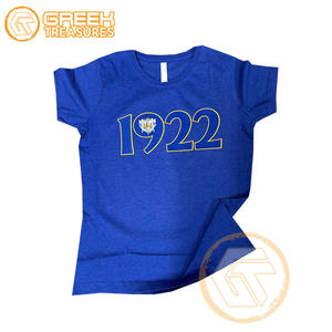 Camiseta Personalizada de la Hermandad Sigma Gamma Rho para Mujer, Ropa de Sororidad, 100% Algodón Jersey, Verano, Ecológica, Antiarrugas, Transpirable - Product Image 2