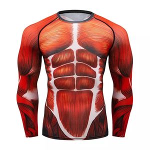 T-shirt de compression respirant anti-UV avec logo personnalisé, blanc, rashguard MMA BJJ sublimé pour hommes - Product Image 1