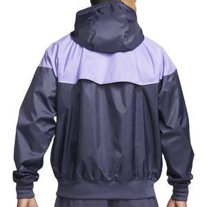 Veste coupe-vent unie en nylon personnalisée pour hommes Vêtements d'entraînement vintage coupe-vent Survêtement d'automne et d'hiver pour hommes 2026 - Product Image 2
