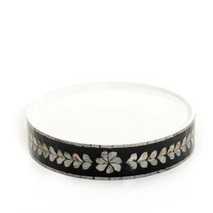 Vente en gros, présentoir rond en nacre, coquillages acryliques pour les vacances du Ramadan, cadeau luxueux pour le Ramadan, meilleur choix 2023 - Product Image 1