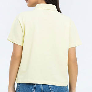 High Quality Breathable Anti-Wrinkle Solid Quick Dry Women's for <b>Shirts</b> Comfortable Cotton Polyester Casual Style - Product Image 6