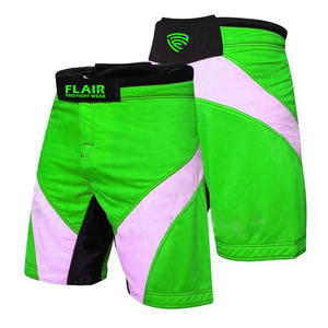 กางเกงขาสั้นซ้อมต่อสู้แบบกำหนดเอง MMA กางเกงขาสั้นฝึกยืดการต่อสู้มวยไทย BJJ Jitsu Jitsu NO GI ออกแบบได้ตามต้องการสำหรับมวยปล้ำศิลปะการต่อสู้ - Product Image 3