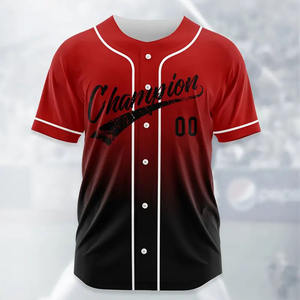 Meilleur Prix de Qualité pour Hommes Maillot de Baseball Vente en Gros Adulte Impression Maillot de Baseball Ensemble de Garçons de Mode en Cuir Noir Maillots de Baseball - Product Image 2