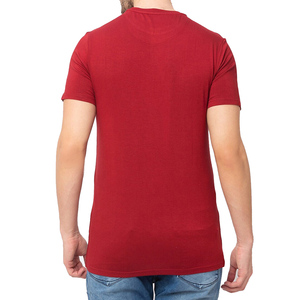 T-shirt pour homme en coton uni prêt à imprimer, tissu stable, couture solide, respirant, toucher doux, durable, pour un usage quotidien - Product Image 3