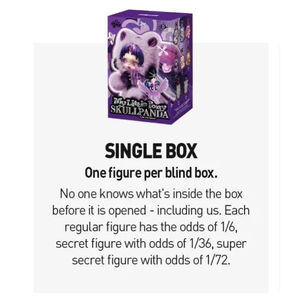 SkullPanda X para My Little Pony, Caja Sorpresa de PVC con 6 Figuras de Animales, Juguetes para Regalo - Product Image 5