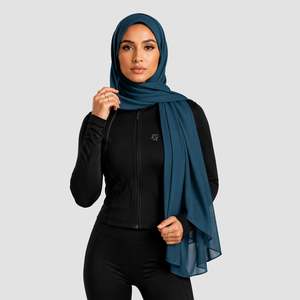 Hiyab Básico GAI Verde Esmeralda con Protección Solar y Máscara - Product Image 1