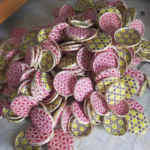 Bandeja de Bambú Hecha a Mano para Servir Desayuno, Aperitivos, Bebidas y Pasteles - Product Image 1