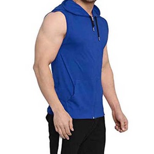 Sudadera con Capucha sin Mangas para Hombre, con Cordón Ajustable y Logotipo Personalizable para Gimnasio y Entrenamiento - Product Image 5