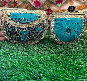 Pochette en résine Sac à main Pochette en bois et résine pour femmes Sac à main à bas prix - Product Image 2