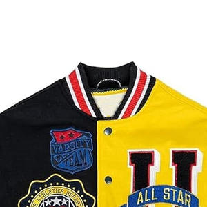 <b>Men</b> and Women's Genuine Varsity Jacket Breathable Comfortable premium quality Top Selling Outdoor Fashion Clothing - Product Image 4