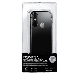 Coque de téléphone portable FINECIPH17T anti-traces de doigts pour iPhone 17, transparente en métal avec emballage de vente au détail - Product Image 2