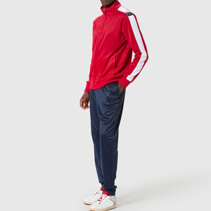 Chándal de gimnasio para hombre de algodón 100% personalizado de fabricante al por mayor, conjunto de 2 piezas de color liso transpirable para invierno - Product Image 6