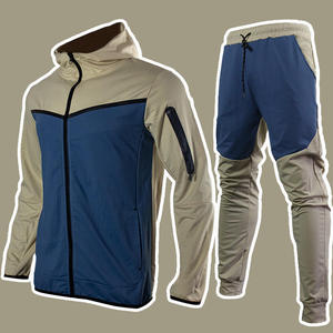 OEM Custom Sportswear <b>Track</b> Suit Polyester Windbreaker Streetwear <b>Jacket</b> Jogger Two Piece Set <b>Men</b> Tracksuit - Product Image 4