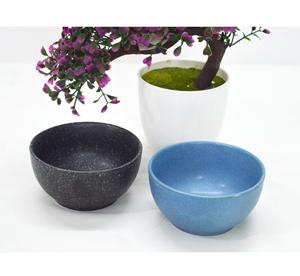 Tazón de Cerámica Azul Simple de Lujo, Tazón para Palomitas de Maíz, Diseño Único, Tazón de Cerámica Color Marfil de Lujo Real para Uso en Interiores y Exteriores - Product Image 2