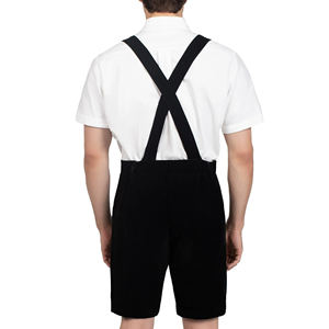 Short en cuir bavarois personnalisé Lederhosen traditionnel allemand avec broderie pour l'Oktoberfest et les festivals culturels - Product Image 2