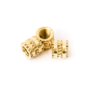 Insertion rotative en laiton de haute qualité, filetage personnalisé en laiton - Product Image 2