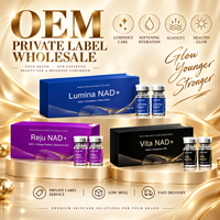 Sérum Ampoule C NAD+ 5ml Anti-âge Soin du visage Hydratant Raffermissant Éclaircissant OEM ODM Marque privée