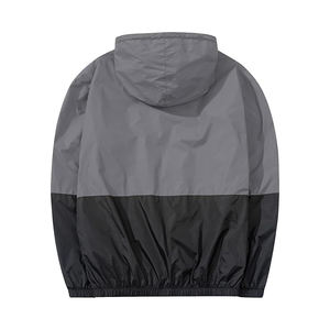 Vestes d'extérieur à logo personnalisé pour hommes Vestes coupe-vent de qualité supérieure Veste imperméable à capuche - Product Image 5