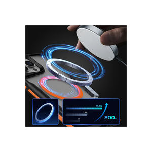 Coque en silicone liquide compatible MagSafe pour iPhone 14 Pro Max XR - Protection antichoc avec airbag, style Lamer - Product Image 3