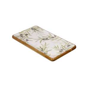 Venta caliente hecho a mano pulido madera cargador placas Catering comida servidor plato diseño clásico FAIZA CRAFT utensilios de cocina - Product Image 1