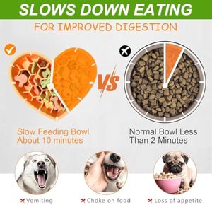 Alfombrilla para lamer de silicona para perros, ecológica para mascotas, almohadilla de alimentación calmante que promueve una mejor digestión, reduce el estrés, lavavajillas seguro - Product Image 5