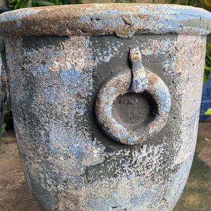 Urna de Cerámica Esmaltada para Exteriores, Estilo Antiguo, Hecha a Mano, Ecológica, para Jardín, Modelo GO-1150, Venta al por Mayor, OEM, ODM - Product Image 4