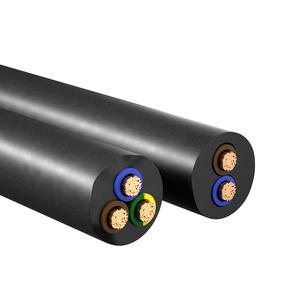 Câble en caoutchouc flexible pour véhicules électriques à énergie nouvelle 450/750V H07BZ5-F 5G6+1mm 5G2.5+1mm <span class=keywords><strong>3G6</strong></span>+1mm, ligne de signal, câble en caoutchouc pour la recharge des véhicules électriques - Product Image 1