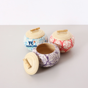 Caja de regalo de bambú al por mayor, único diseño islámico con incrustaciones de cáscara de huevo, ideal para regalo del Festival de Ramadán Eid y Decoración elegante - Product Image 1