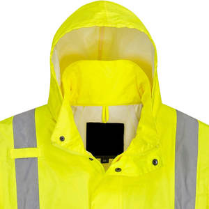 เสื้อโค้ท Hi VIS สำหรับผู้ใหญ่เสื้อโค้ท Hi VIS สีทึบ - Product Image 5