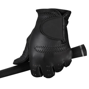 Gants de golf pour homme en cuir d'agneau de qualité supérieure, à doigts complets, doux, confortables, adhérence par tous les temps, blanc nacré, main gauche, gants de sport - Product Image 3