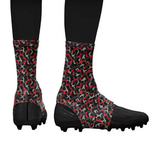 Fundas de Algodón Transpirables Antideslizantes para Tacos de Fútbol, con Cinta Rosa Personalizada, para Concienciación sobre el Cáncer de Mama - Product Image 6