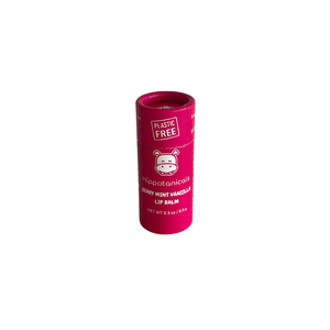 Baume à lèvres en gros menthe baie vanille naturel écologique biodégradable en tube carton push-up 0,3 oz en vrac marque blanche - Product Image 1