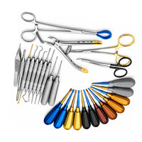 Lot d'instruments chirurgicaux dentaires Zoha Surgico en acier inoxydable 304 anodisé de haute qualité, certifiés CE, avec élévateurs luxateurs