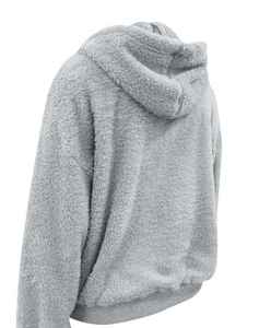 Sudadera con capucha de cuarto de cremallera para hombre, sudaderas con capucha personalizadas con cuarto de cremallera lavadas y de peso pesado para hombre - Product Image 4