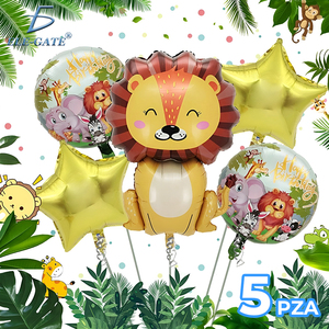 Kit Decorativo con Palloncini per Festa a Tema Giungla per Bambini, per Celebrazioni di Compleanno - Product Image 1