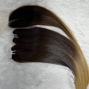 Vietnamese Hair Super Double Drawn Human Hair Bundles <b>Lace</b> <b>Closure</b> 12A Grade Human Hair Extensions - Product Image 6