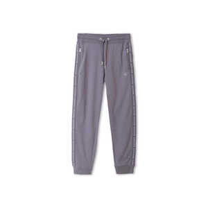 กางเกงวิ่งสีม่วงมีแบรนด์สำหรับผู้หญิงกางเกงลำลองสไตล์ฮิปฮอปพร้อมเอวปรับได้น้ำหนักเบาระบายอากาศมีรอยย่น - Product Image 1