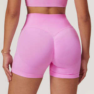Shorts de yoga course en plein air respirant Shorts de sport en vrac femmes pantalons chauds sains gym personnalisé sport fitness entraînement sans couture - Product Image 6