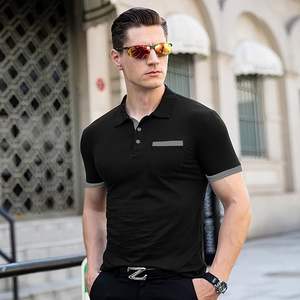 Top qualité coton personnalisé broderie Logo hommes polos décontracté marque vêtements de sport Polo maison mode hommes hauts - Product Image 4