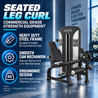 Machine d'extension des jambes assise BN Heavy Duty pour entraînement des quadriceps, vente en gros directe usine pour salle de sport commerciale