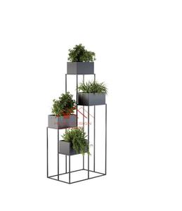 Pot de plante de fleur multicouche debout intérieur métal jardinière Pot support en gros conceptions simples maison intérieur moderne fer - Product Image 2
