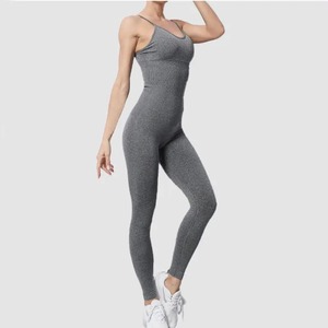 Conjunto de chándal de Yoga para mujer, monos sin costuras, de una pieza de entrenamiento físico peleles, ropa deportiva, conjunto de gimnasio, ropa de entrenamiento para mujer - Product Image 3