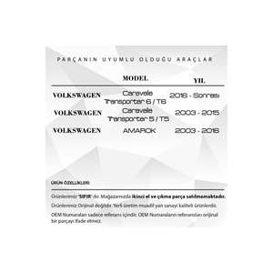 Funda de brazo de espejo izquierdo y derecho para Volkswagen Amarok - Product Image 3