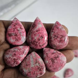 Meilleure qualité naturelle Thulite Cabochon pierre précieuse en vrac pour la fabrication de bijoux de guérison en cristal lot de bijoux Thulite sains - Product Image 1