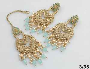 ชุด mangtikka อินเดียสำหรับผู้หญิงและเด็กผู้หญิงชาวโปแลนด์แบบดั้งเดิมและทันสมัย - Product Image 3