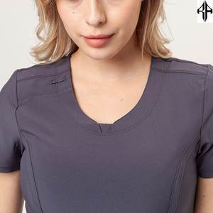 Conjuntos de uniformes de enfermería quirúrgica, venta al por mayor, uniformes de hospital, uniformes médicos de enfermera, conjuntos de médicos para mujer, tela tejida para mujer - Product Image 5